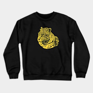 Jaguar portrait Crewneck Sweatshirt